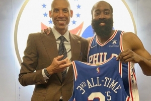 雷吉-米勒打趣：若当年我用哈登的后撤步打乔丹 我可能就是GOAT