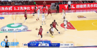 NBA级别的隔扣💥💥曾凡博快攻霸王踏步 弹射起飞滑翔暴力劈扣