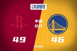 📝火勇G3半场：库里15分 范乔丹13分 火箭领先3分！