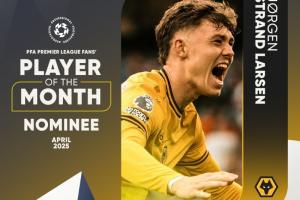 拉森入围英格兰职业球员协会（PFA）四月最佳球员候选！投票👇