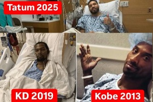 科比→KD→獭兔！每隔6年就有一名超级巨星因为跟腱断裂赛季报销